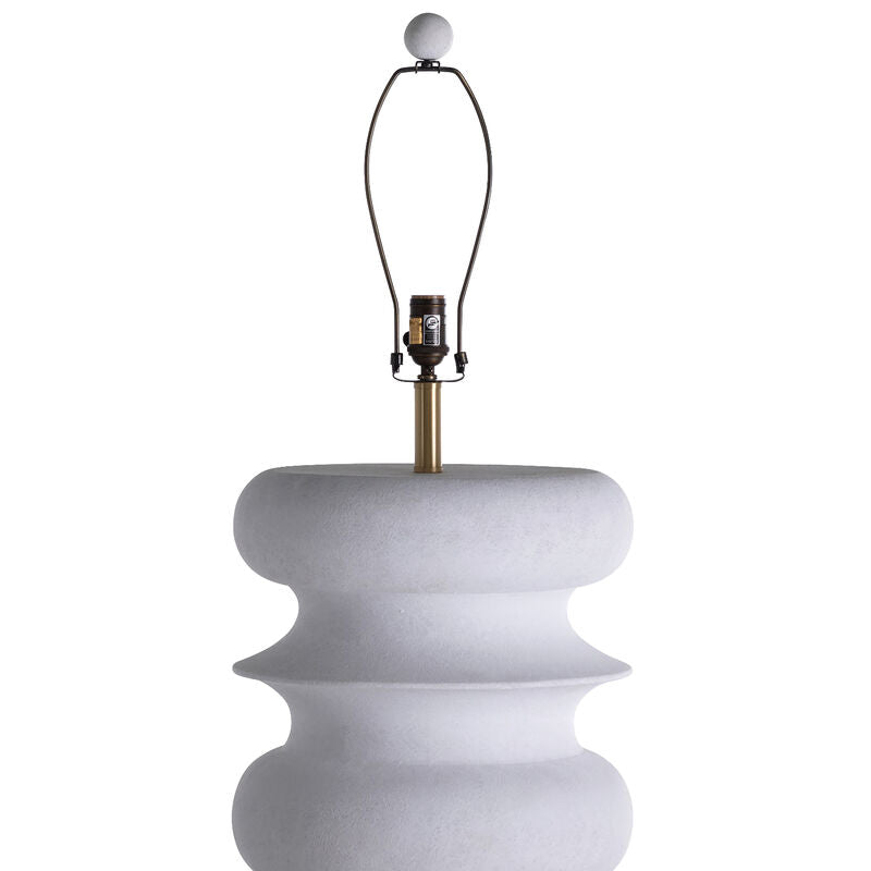 Claudius Table Lamp - White
