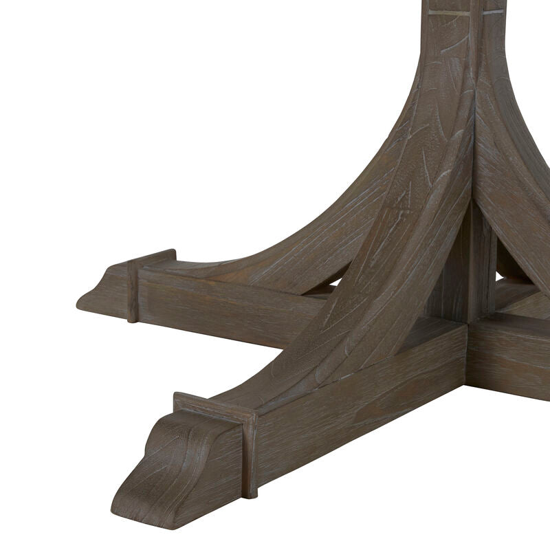 Adams Round Dining Table - Dark