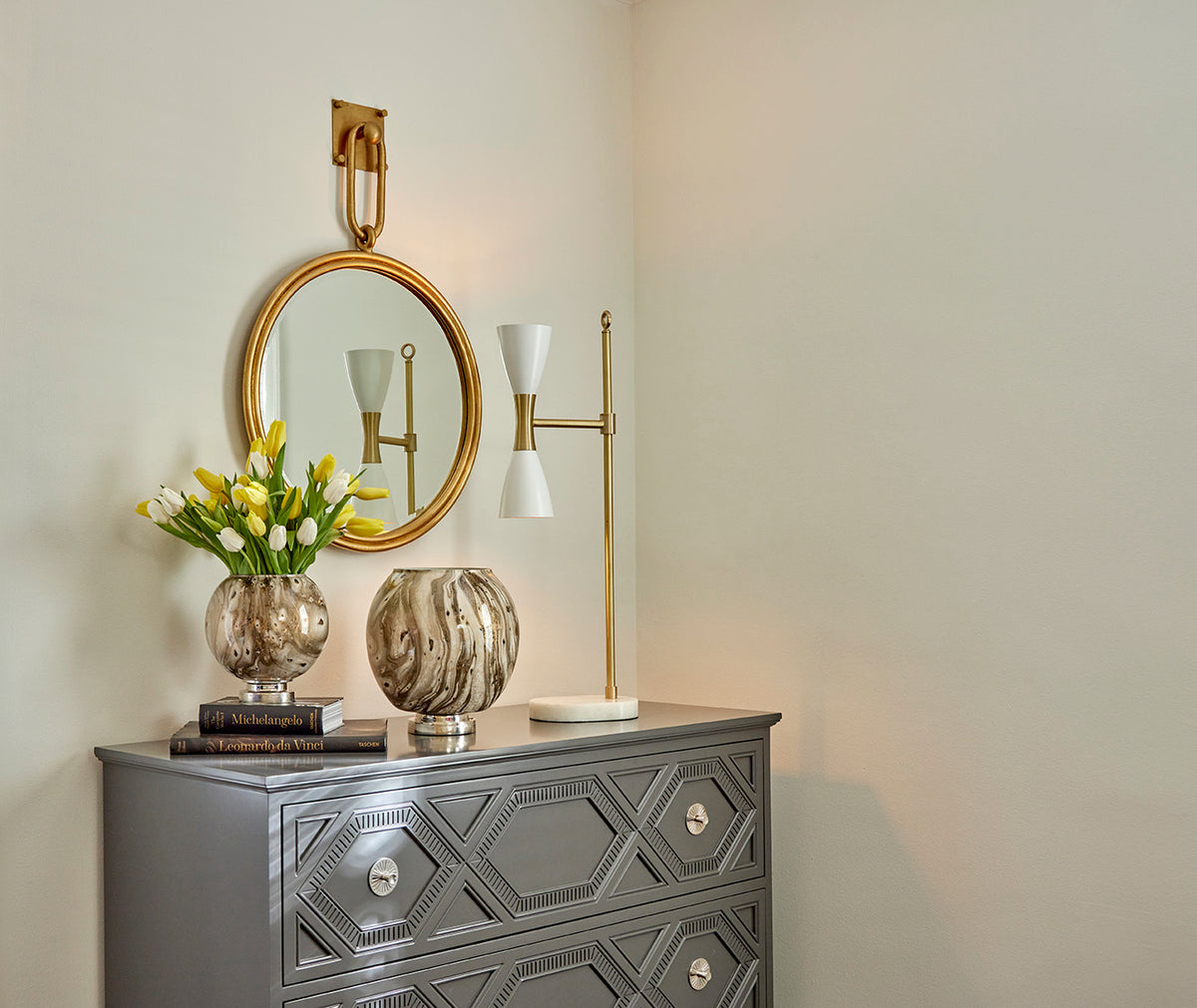 Grenada Mirror - Gold