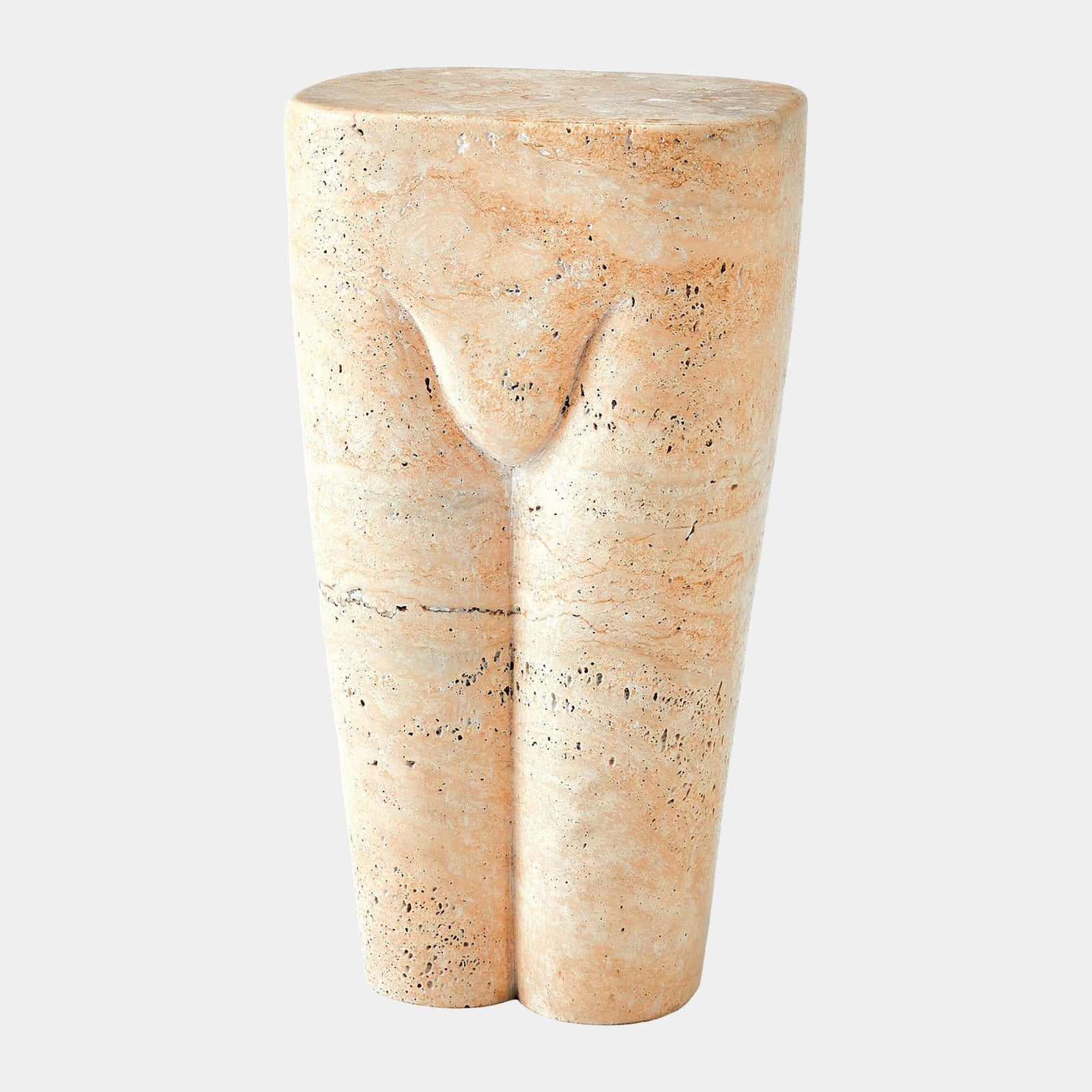 Femme Stool-Travertine