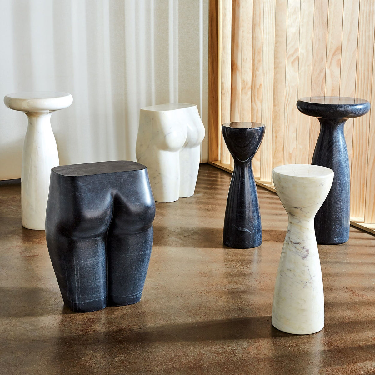 L'Homme Stool-Black