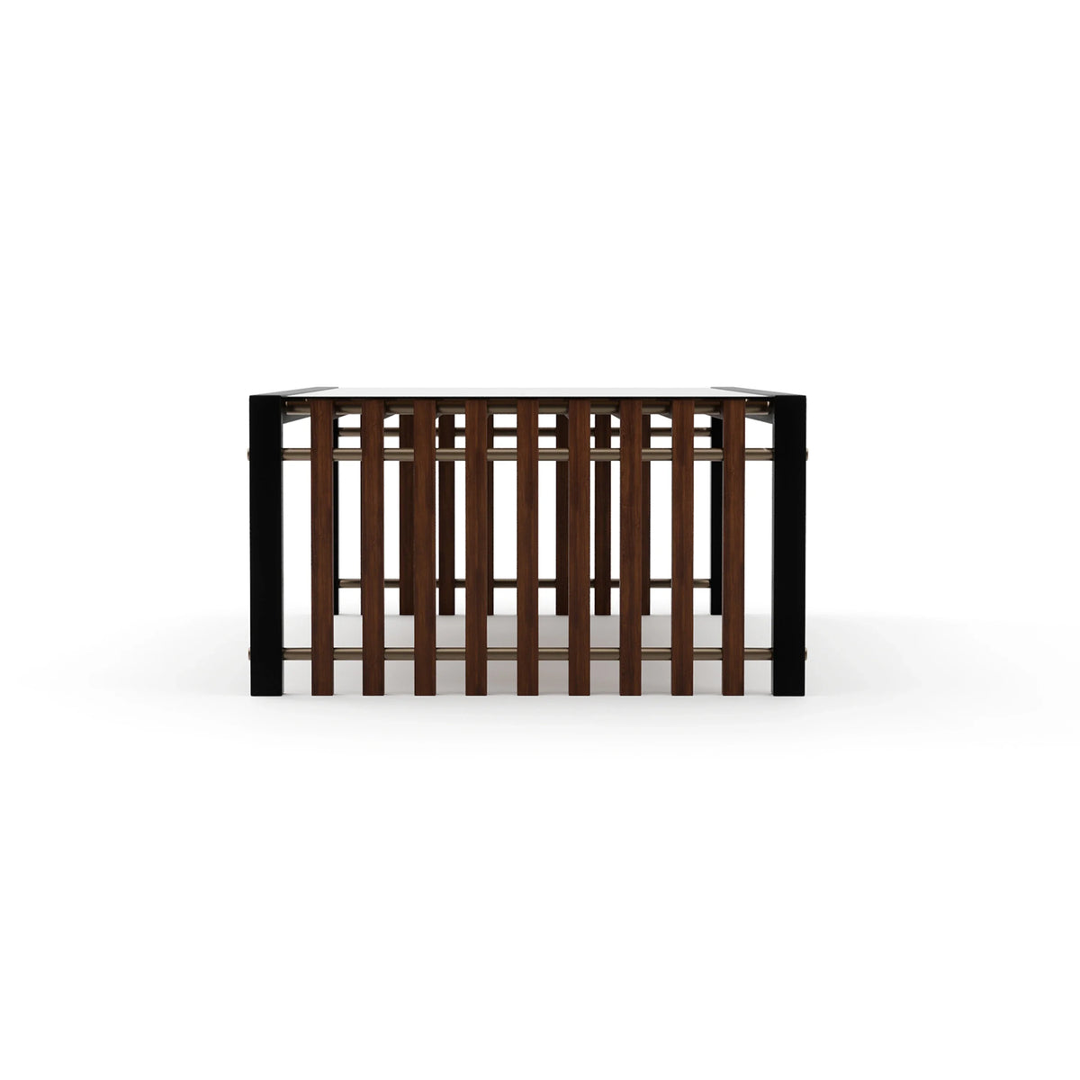 Pinstripe Dark Cocktail Table