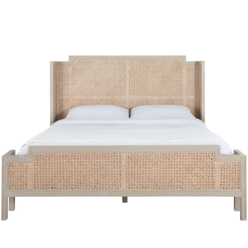 Camille King Bed - White