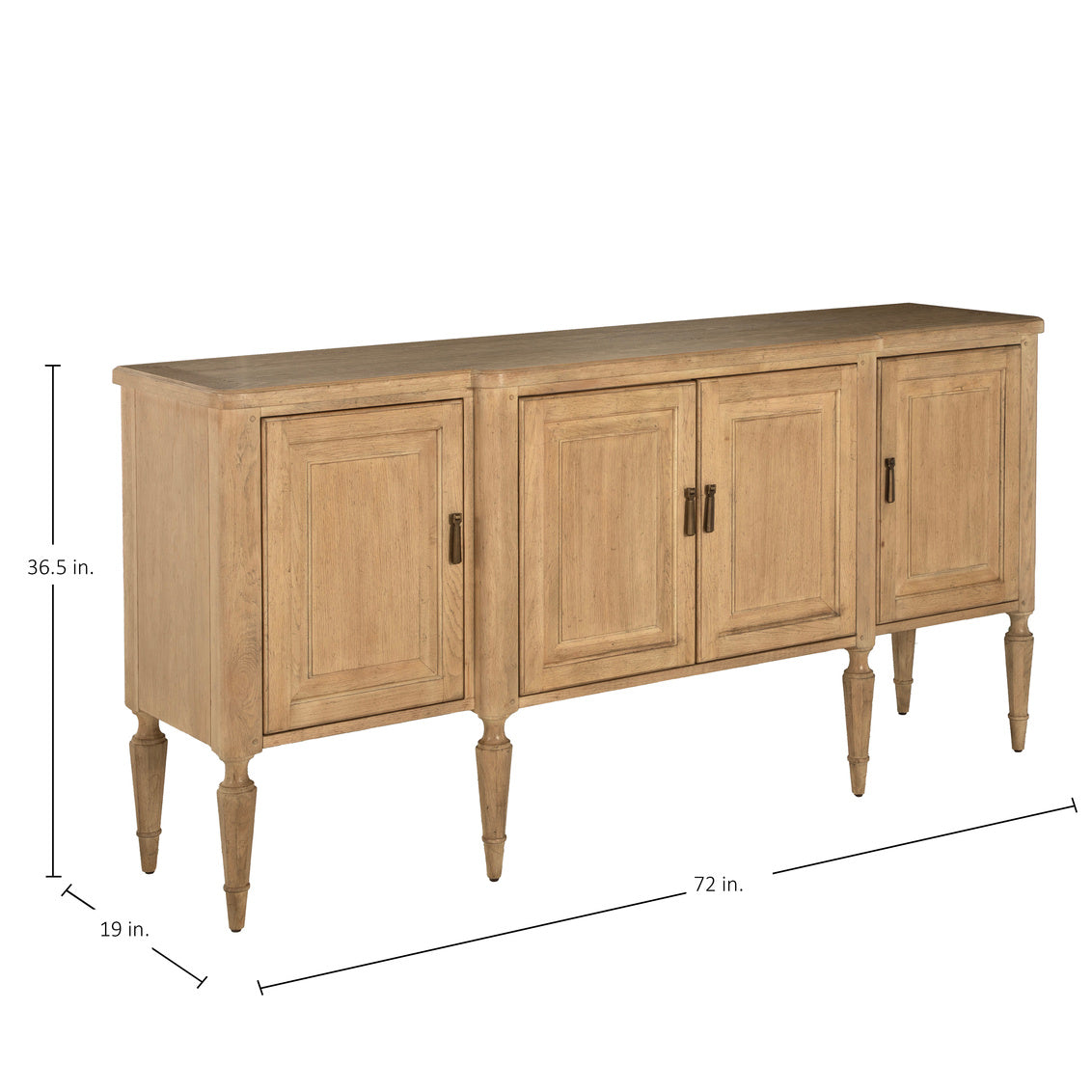 Mathis Sideboard - Rustic French Oak
