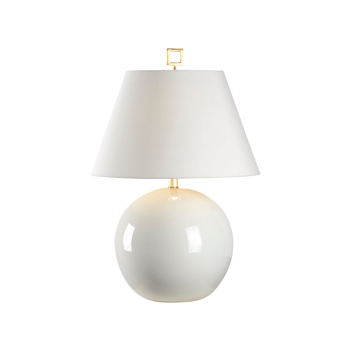 Morrow Lamp - White in 31 / Ceramic/Porcelain - Chelsea House