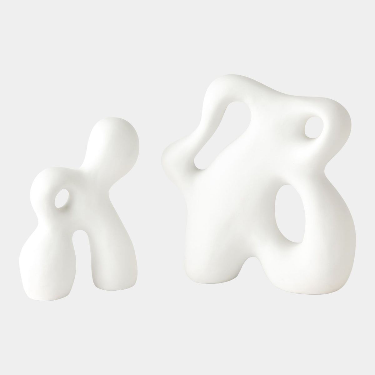 Ronan Sculpture-Matte White-Sm