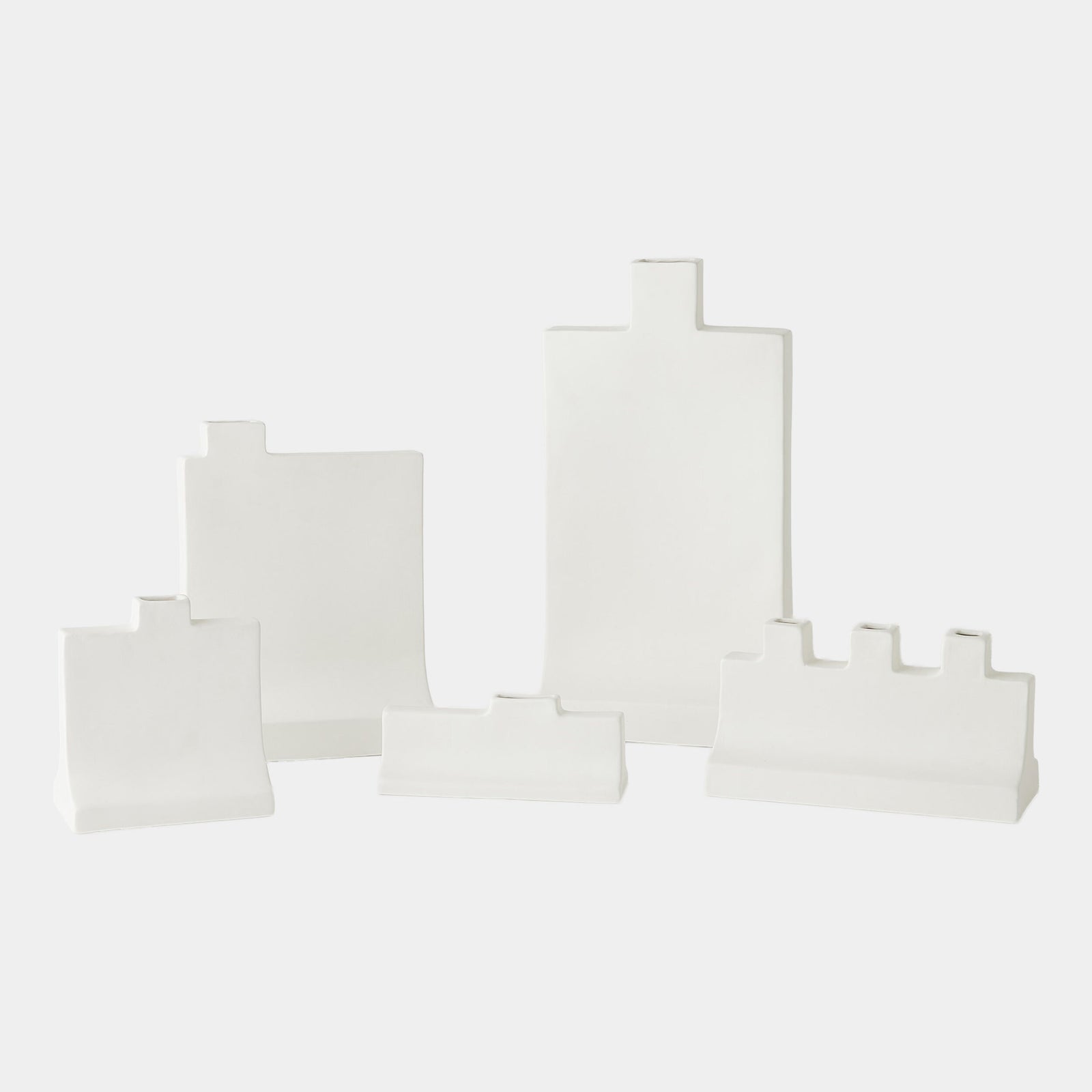 Icon Vase-Matte White-Sm