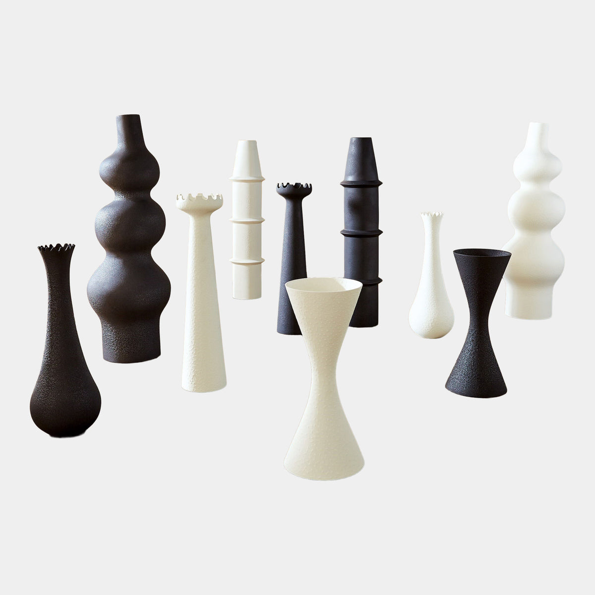 Panisse Vase-Matte White
