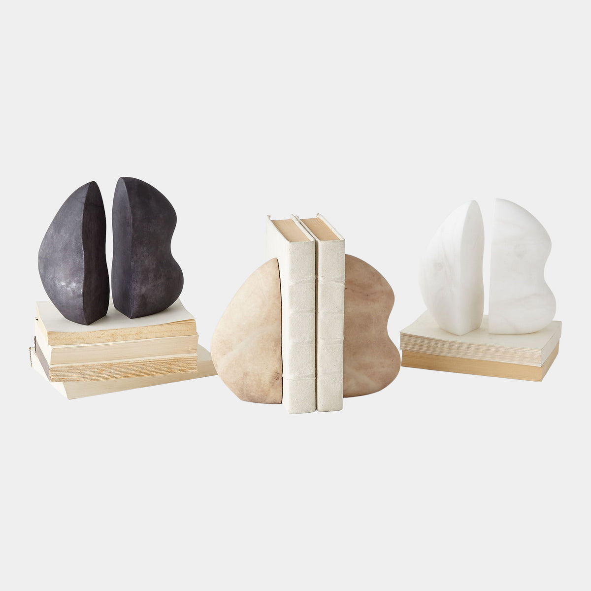Amorph Bookends-Gray
