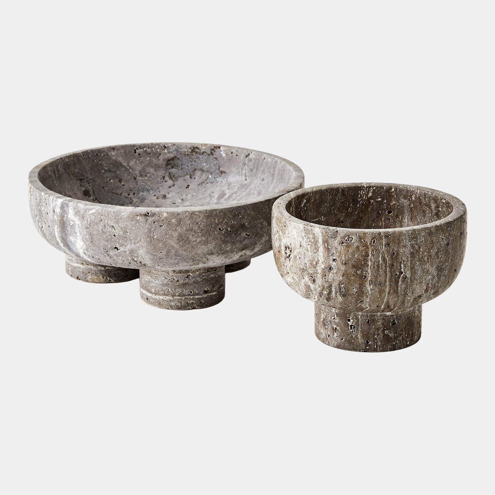 Priory Low Bowl-Titanium