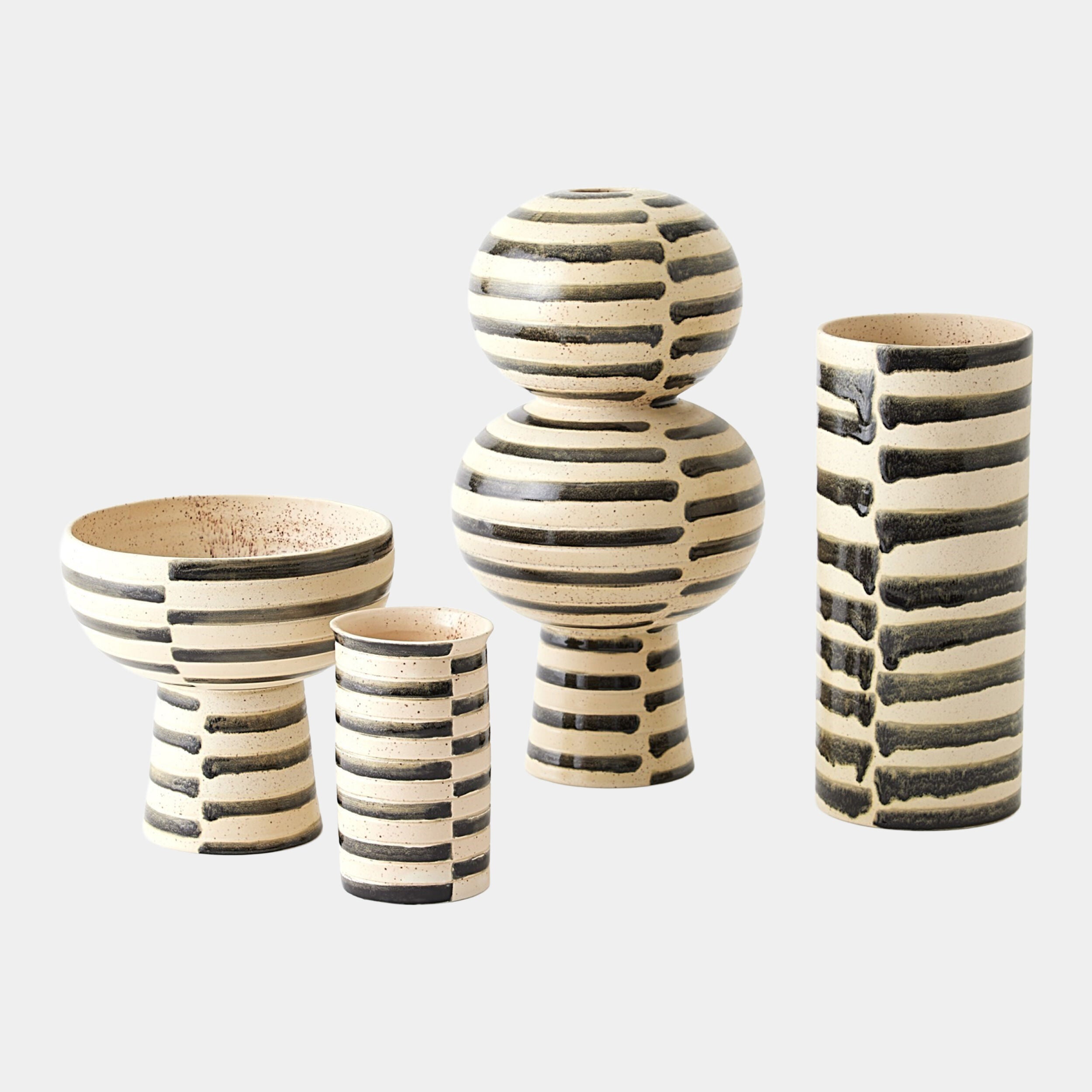 Jail Break Footed Bowl