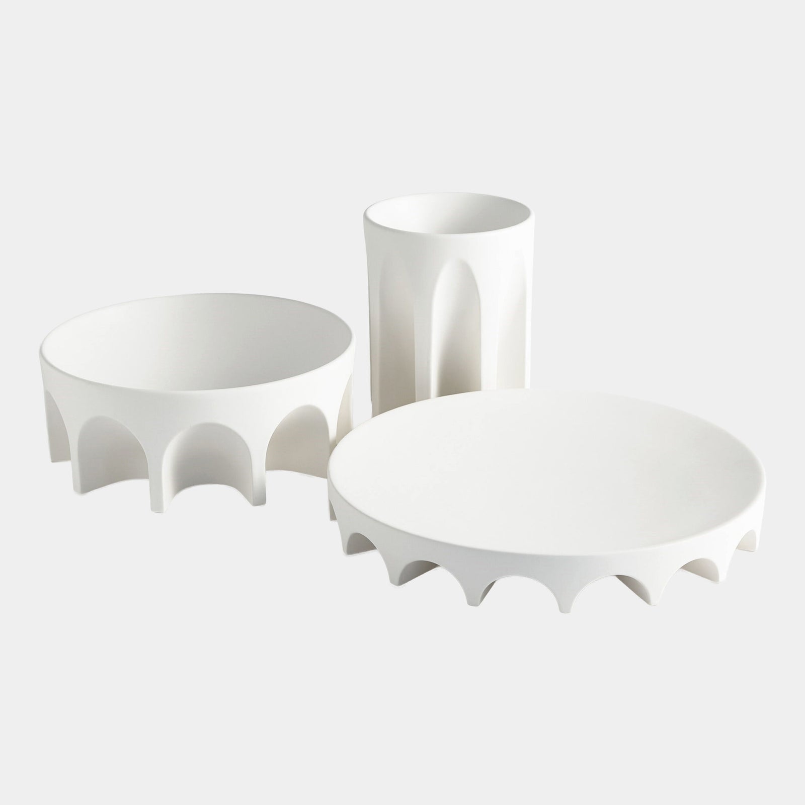 Arches Tabletop Pedestal