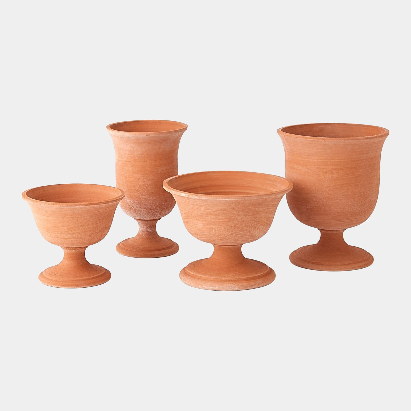 Villa Chalice Compote-Terracotta-Sm