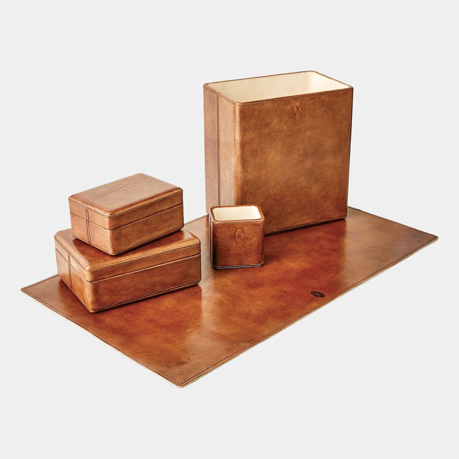 Ruffin Signature Tobacco Wastebasket