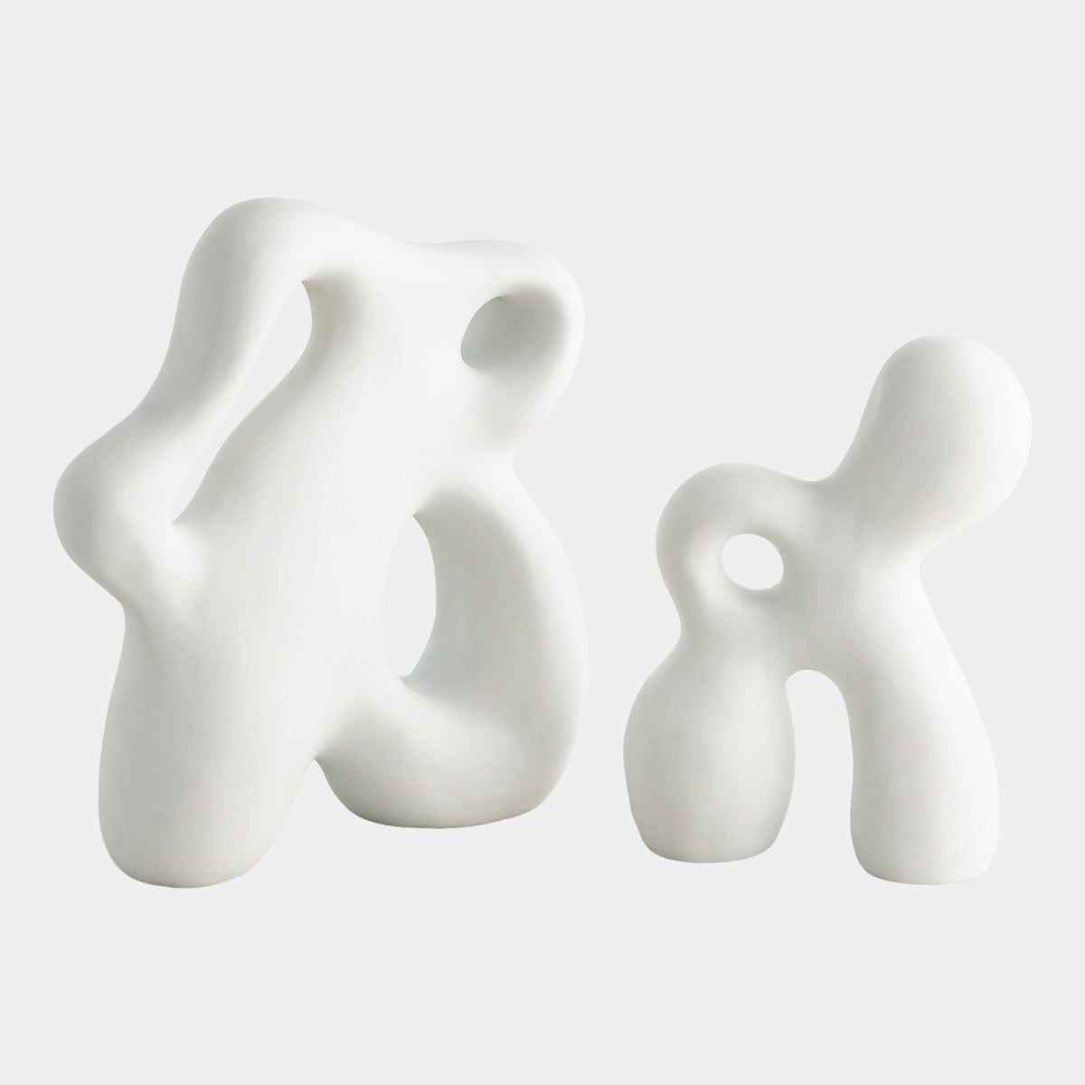 Ronan Sculpture-Matte White-Sm