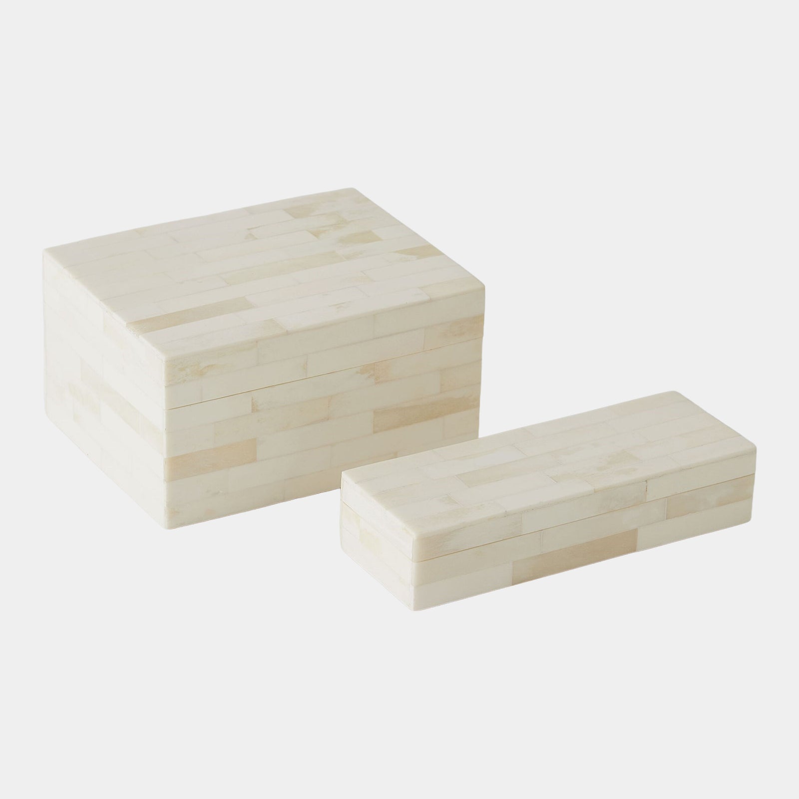 Tatanka Boxed Domino Set-White