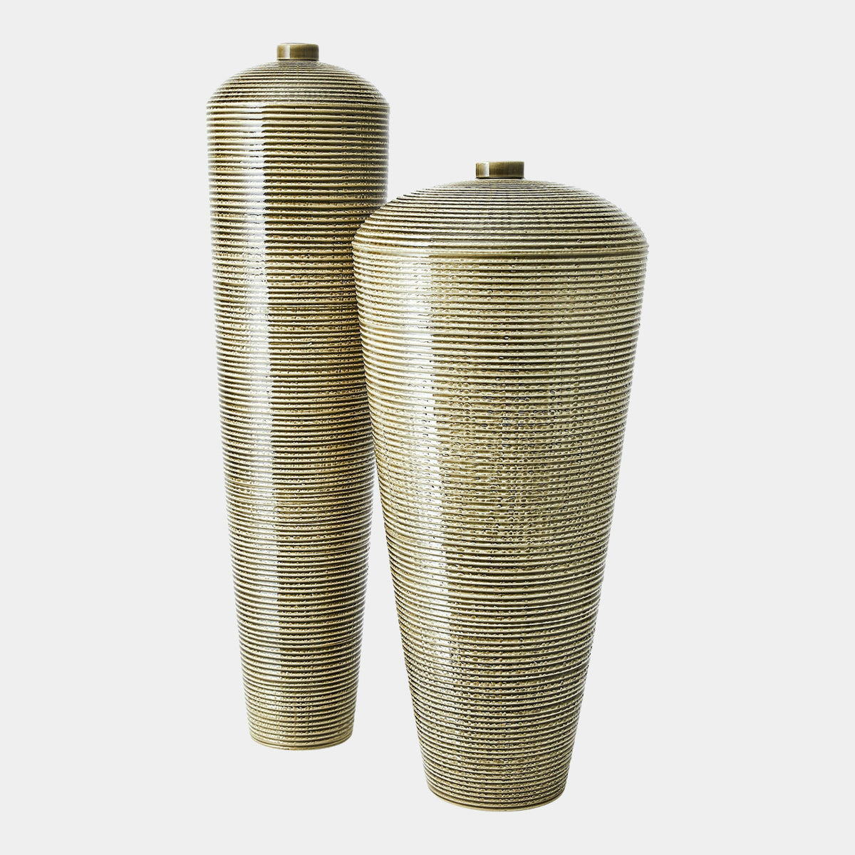 Goliath Domed Vase-Sage-Tall