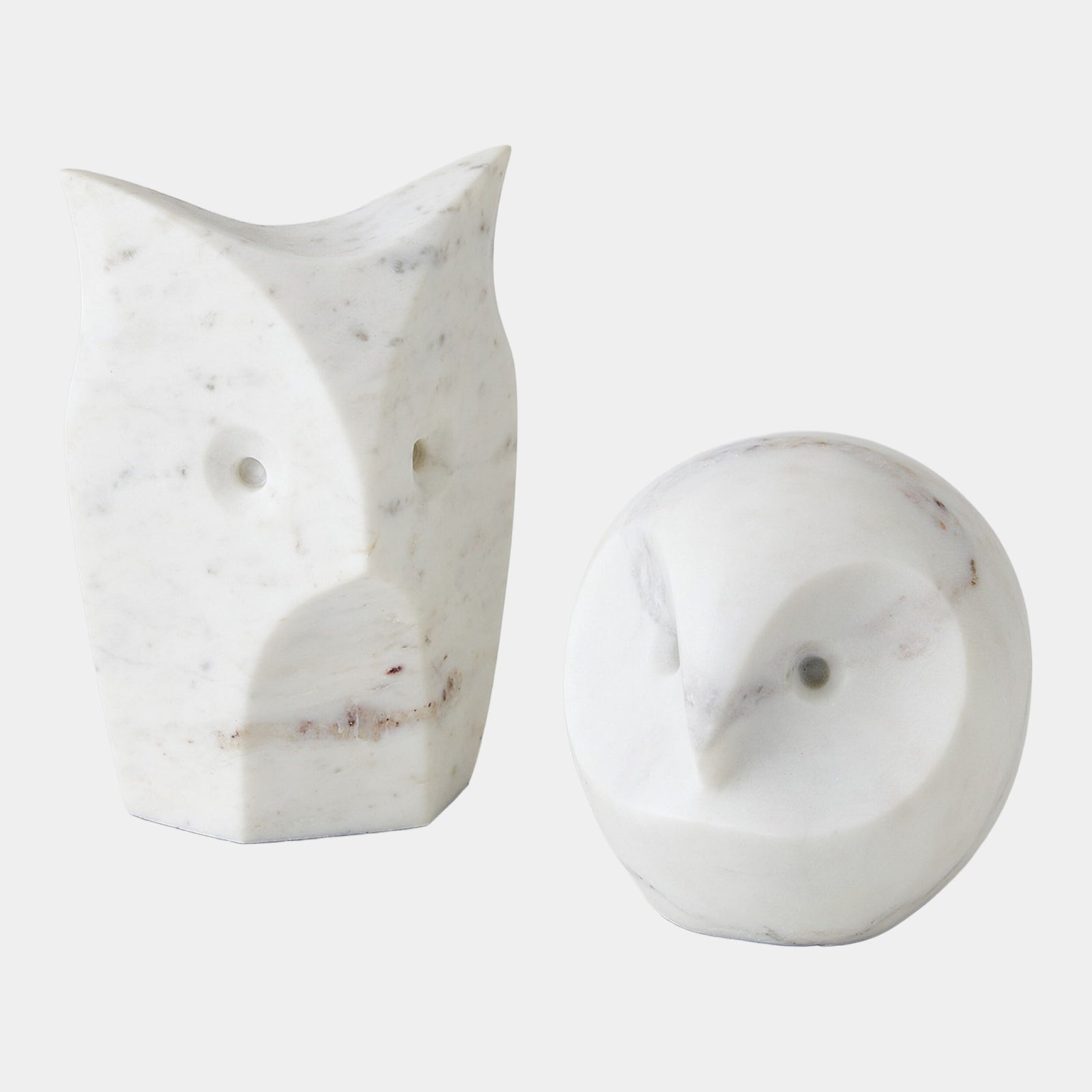Standing Owl-White