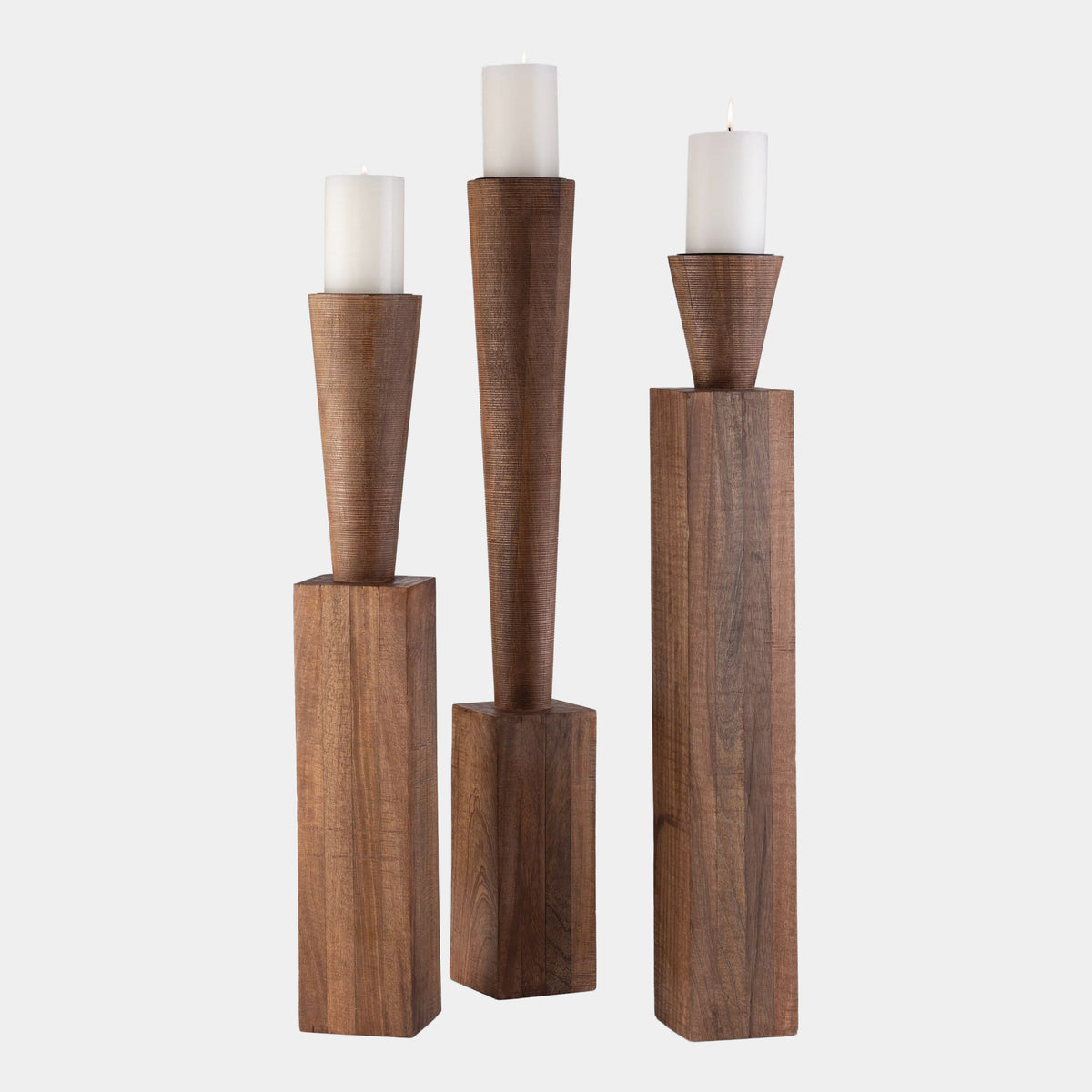 Timone Floor Pillar Holder-Med