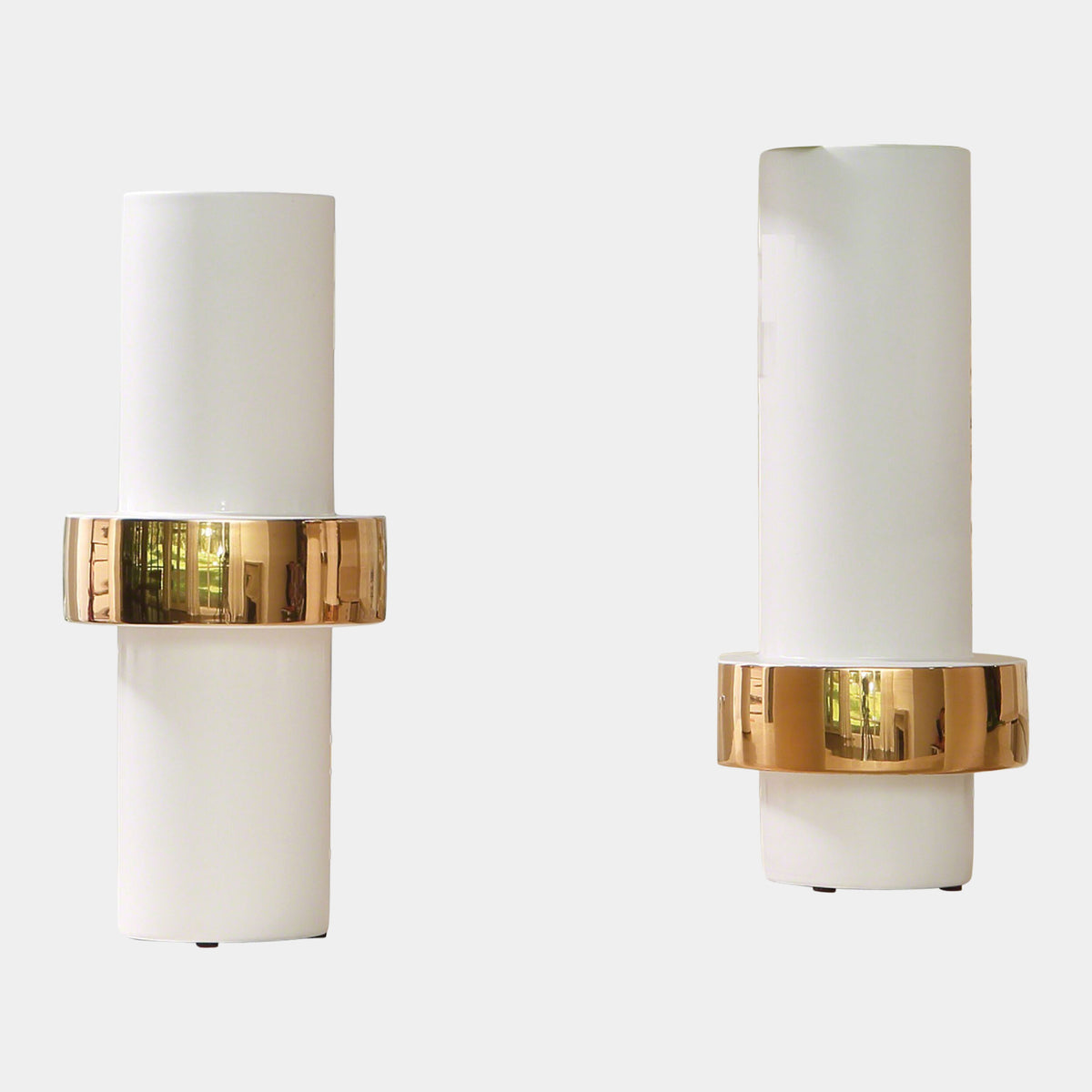 Gold Ring Vase-Low