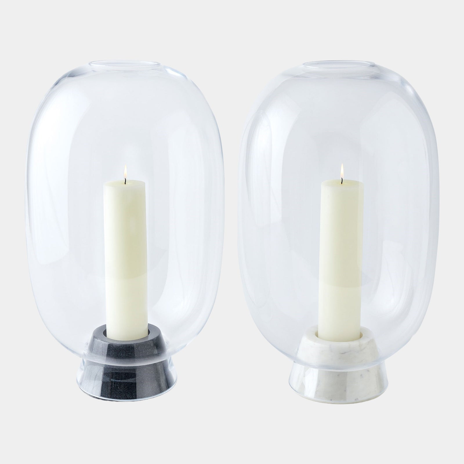 Cosette Marble Cone Hurricane-Black