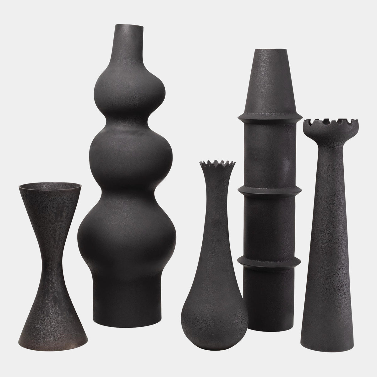 Muguet Vase-Black
