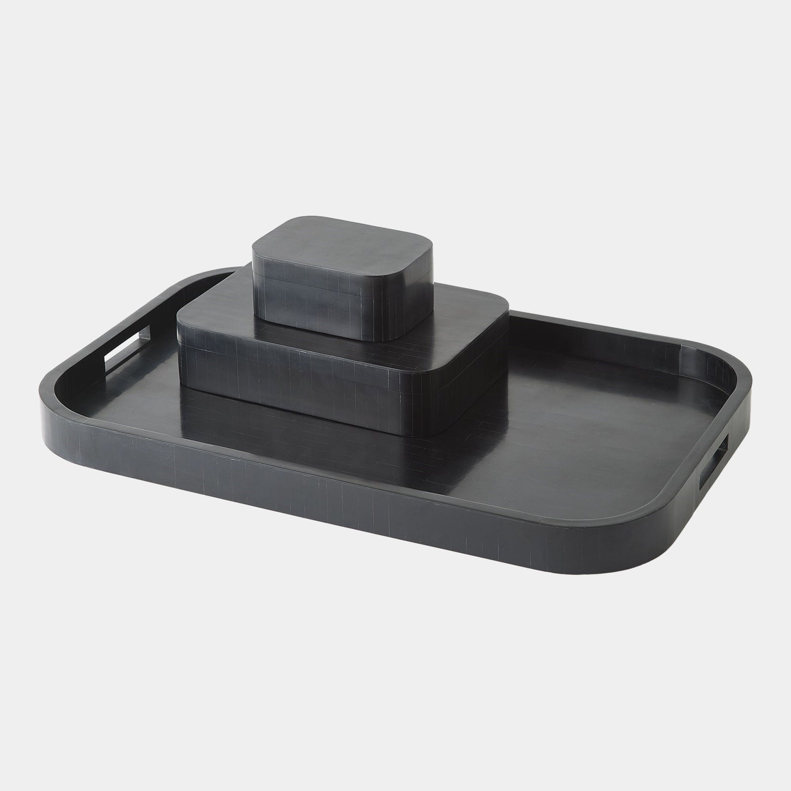 Super Ellipse Box-Black-Lg
