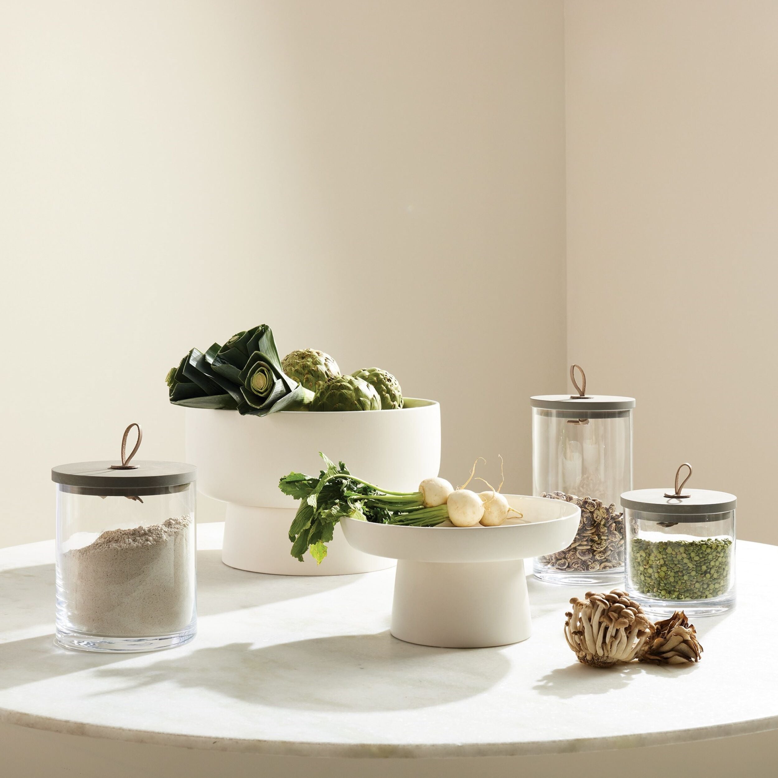 Encircle Tazza-Chalk-Sm