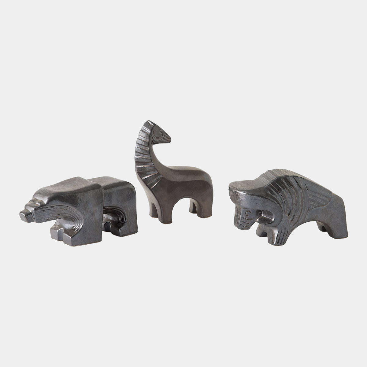 Les Animaux-Ours-Matte Antique Bronze