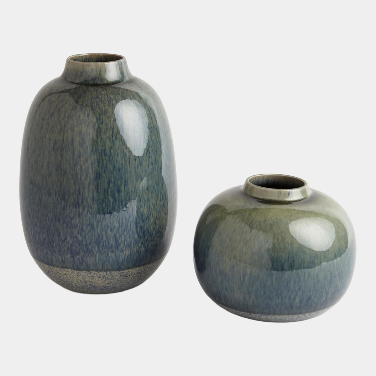Lanner Vase-Teal-Short