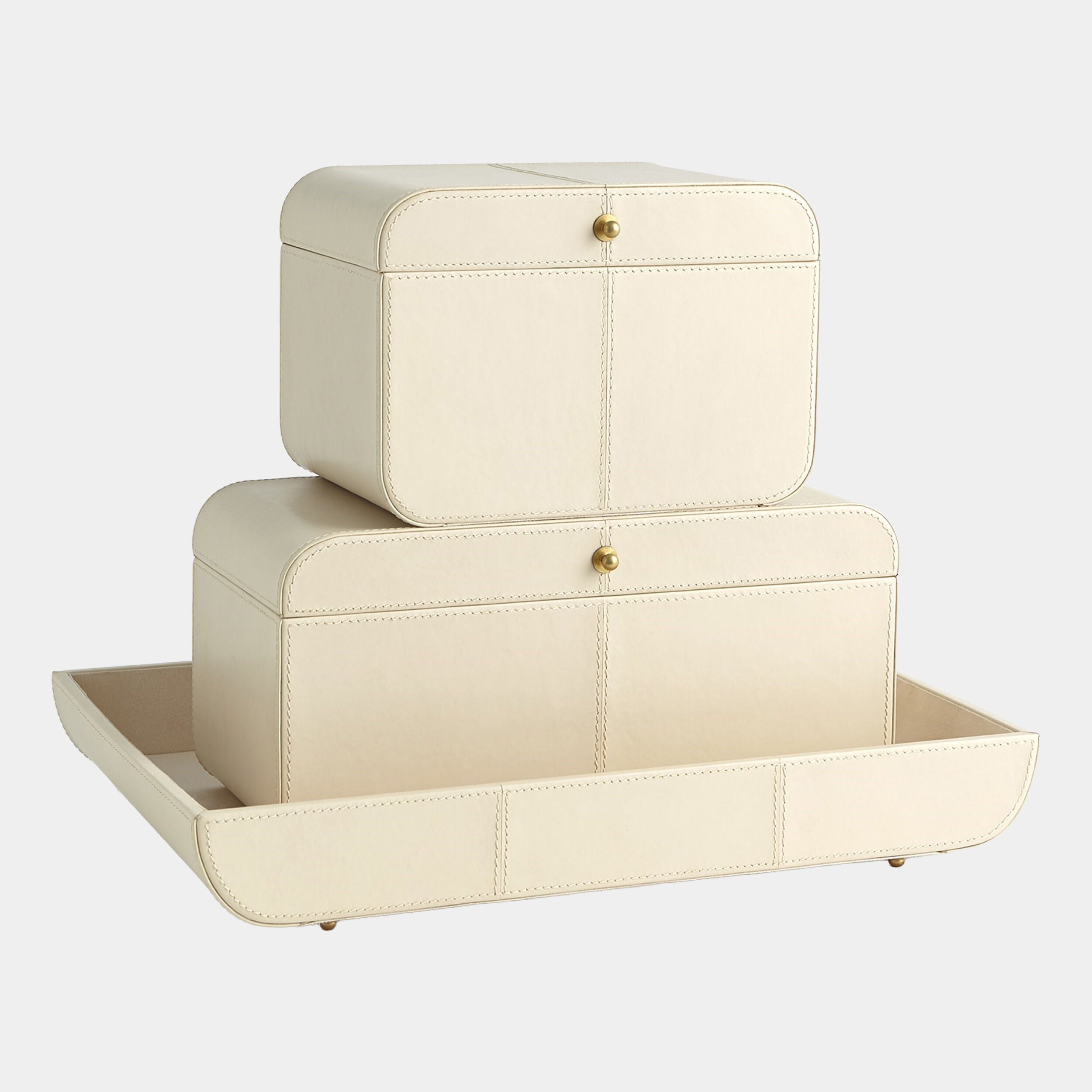 Kersee Corner Tray-Ivory