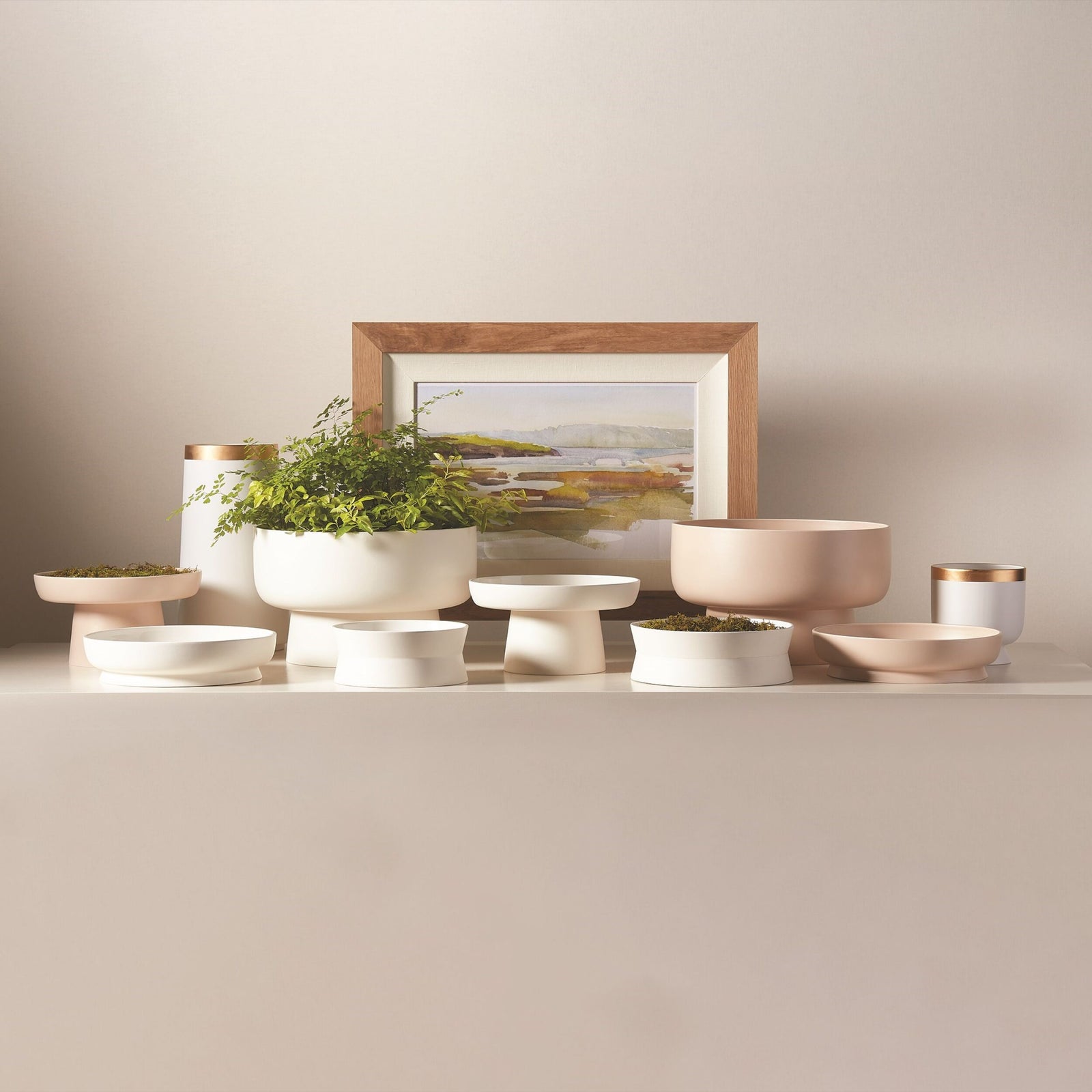 Encircle Tazza-Chalk-Lg