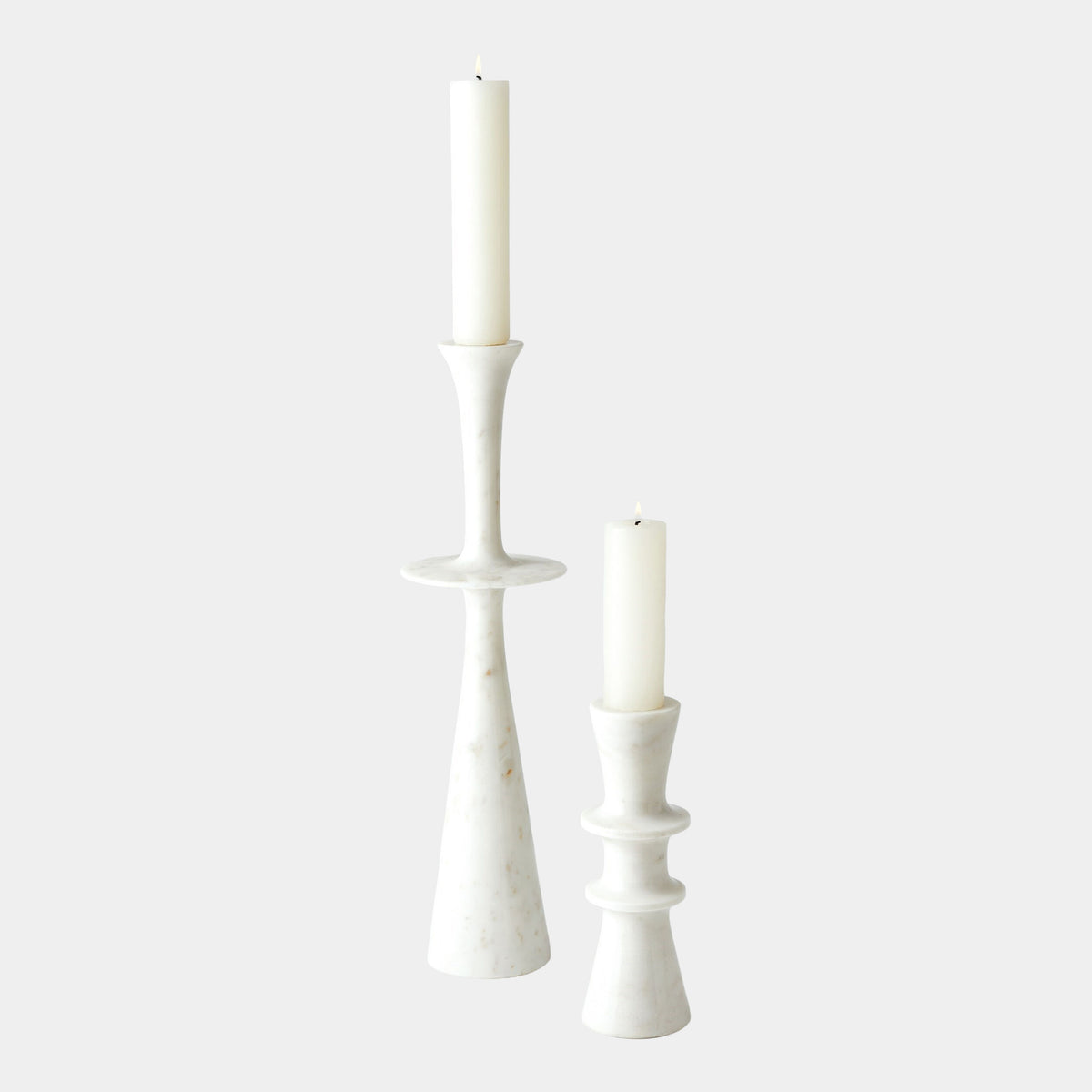 Formosa Candle Holder-Center Flair-White