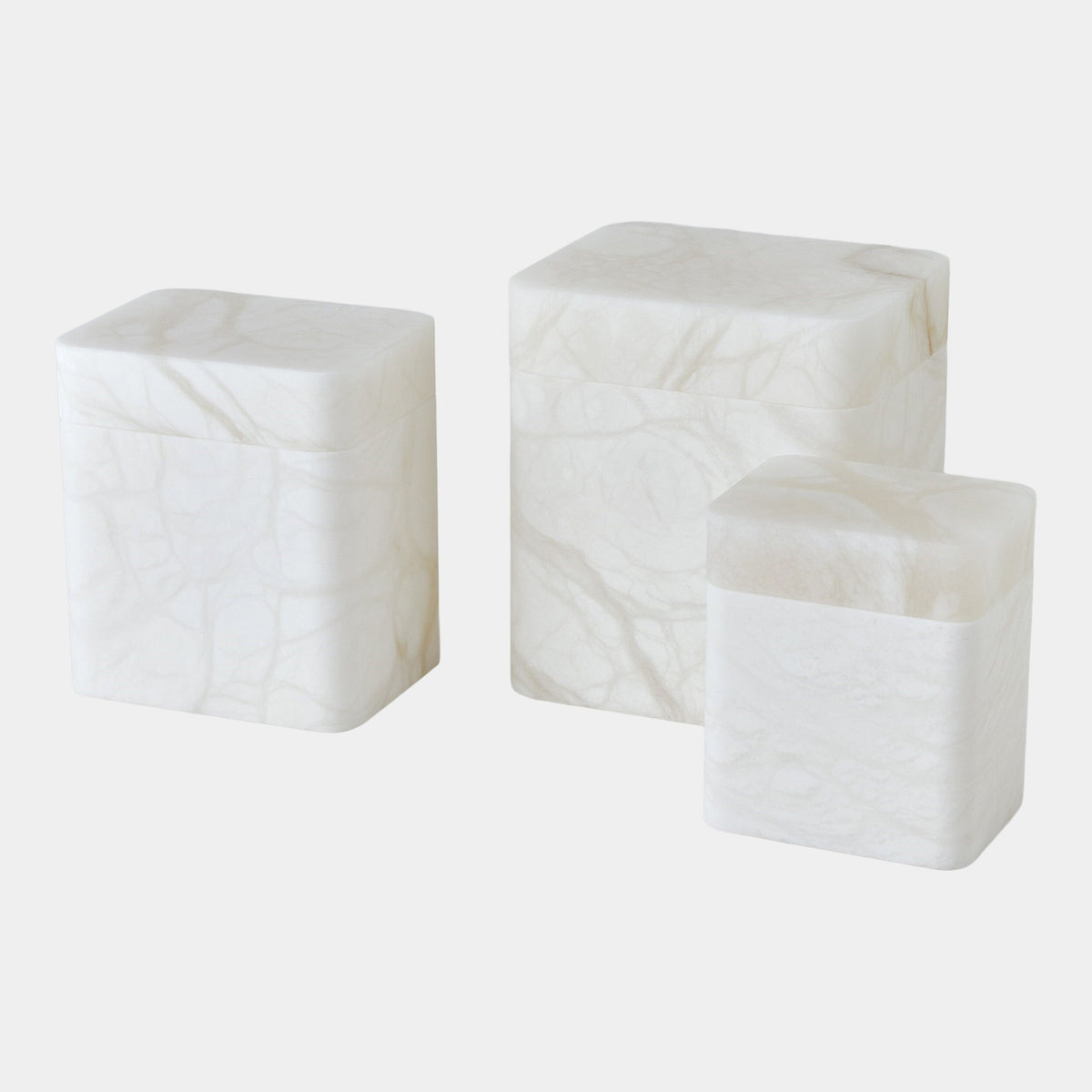 Raggio Alabaster Box-White-Sm