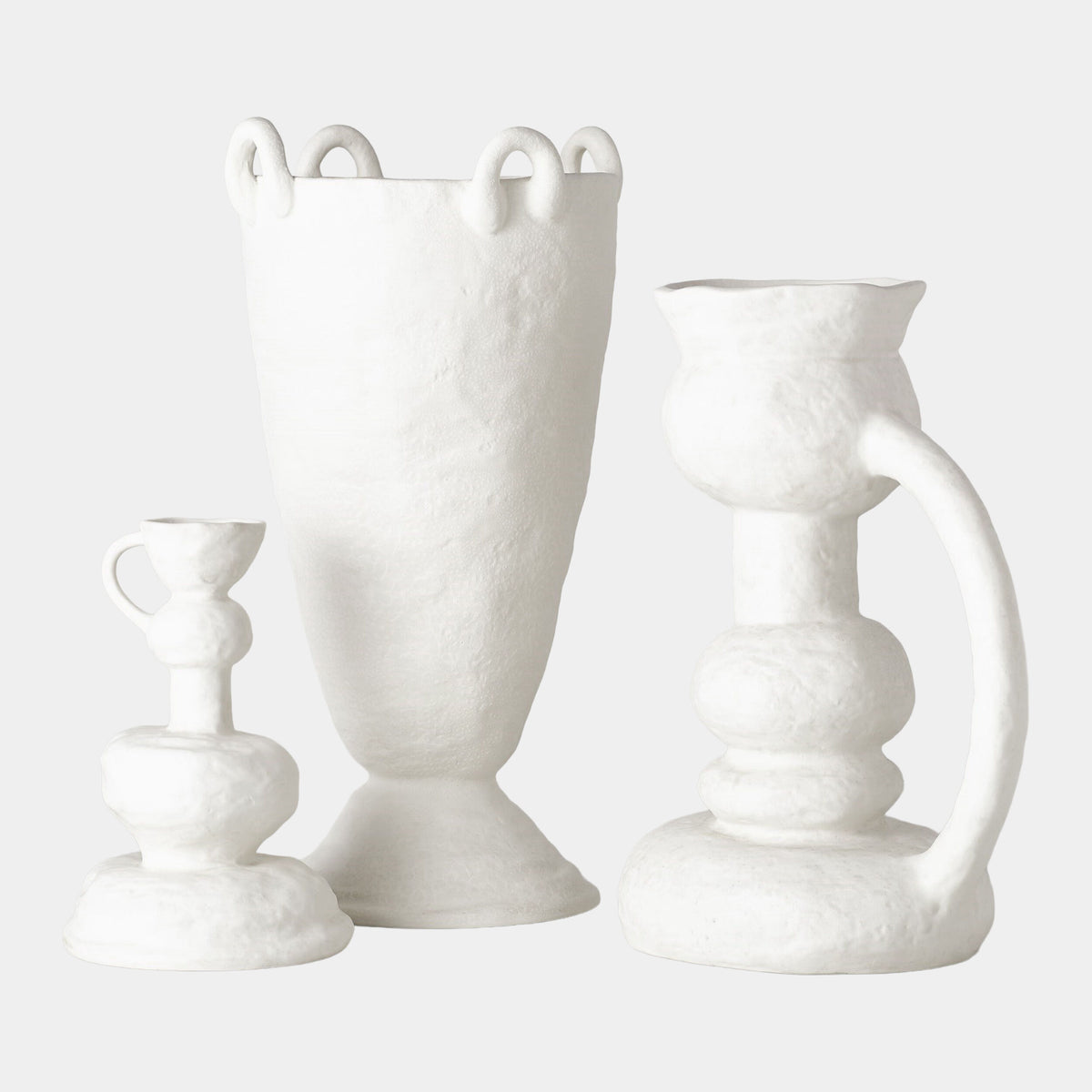 Remi Vase-White