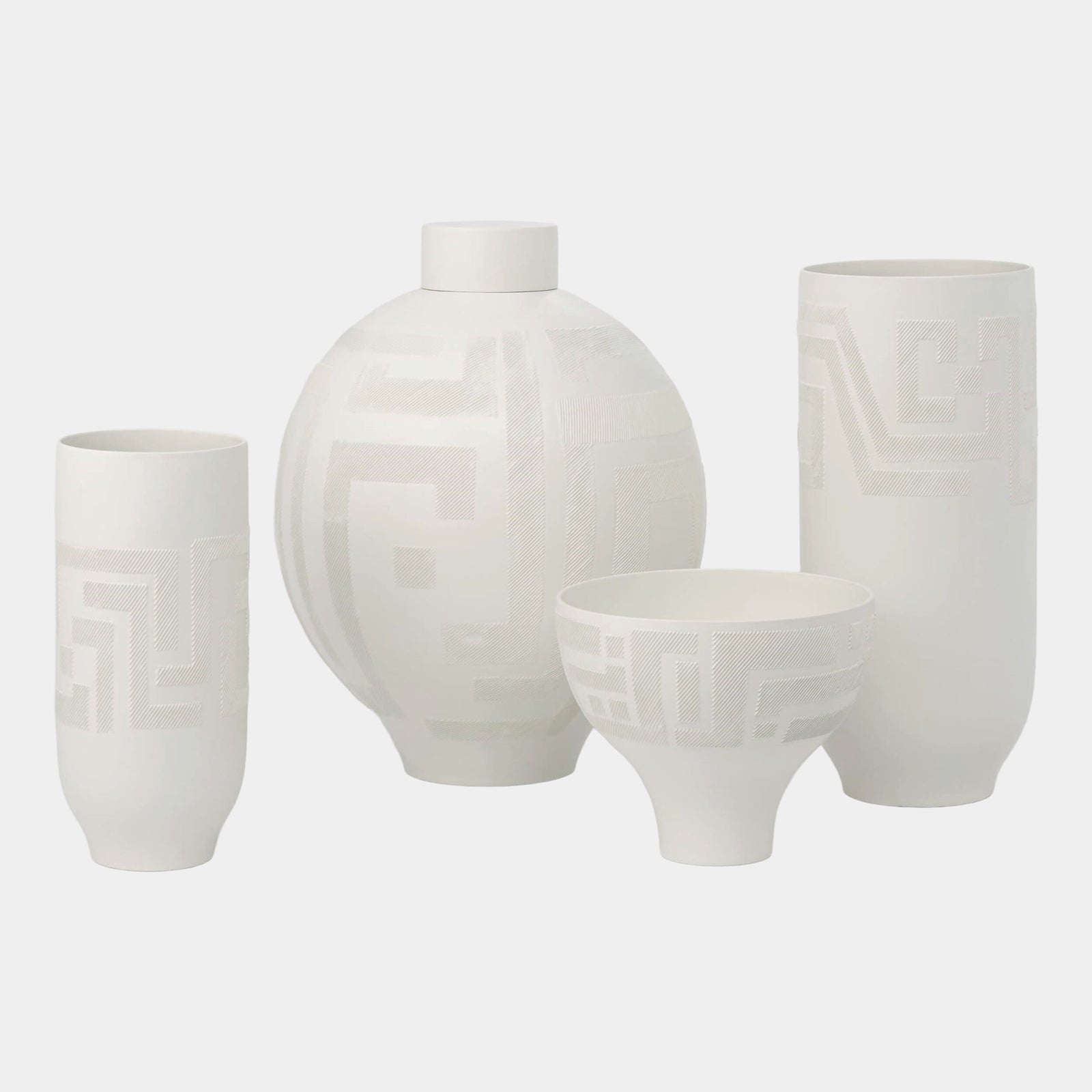 Chaco Vase-Matte White-Sm