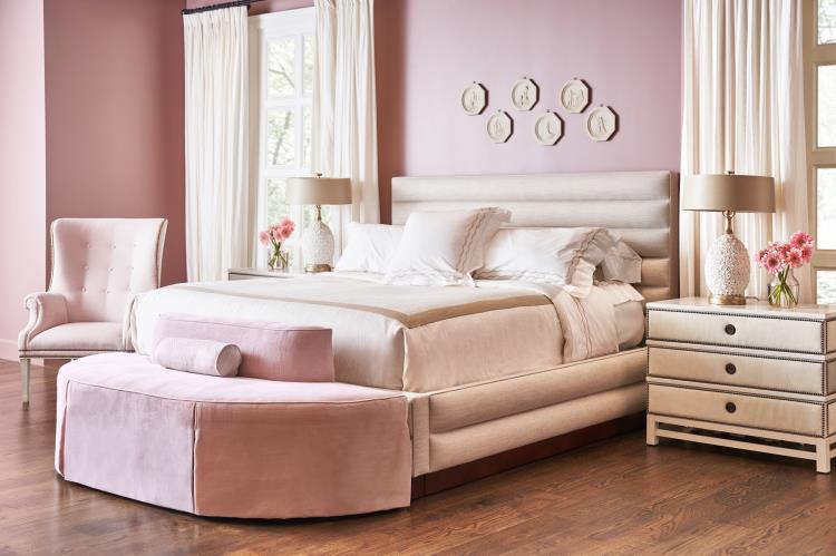 Chamber King Low Footboard Bed