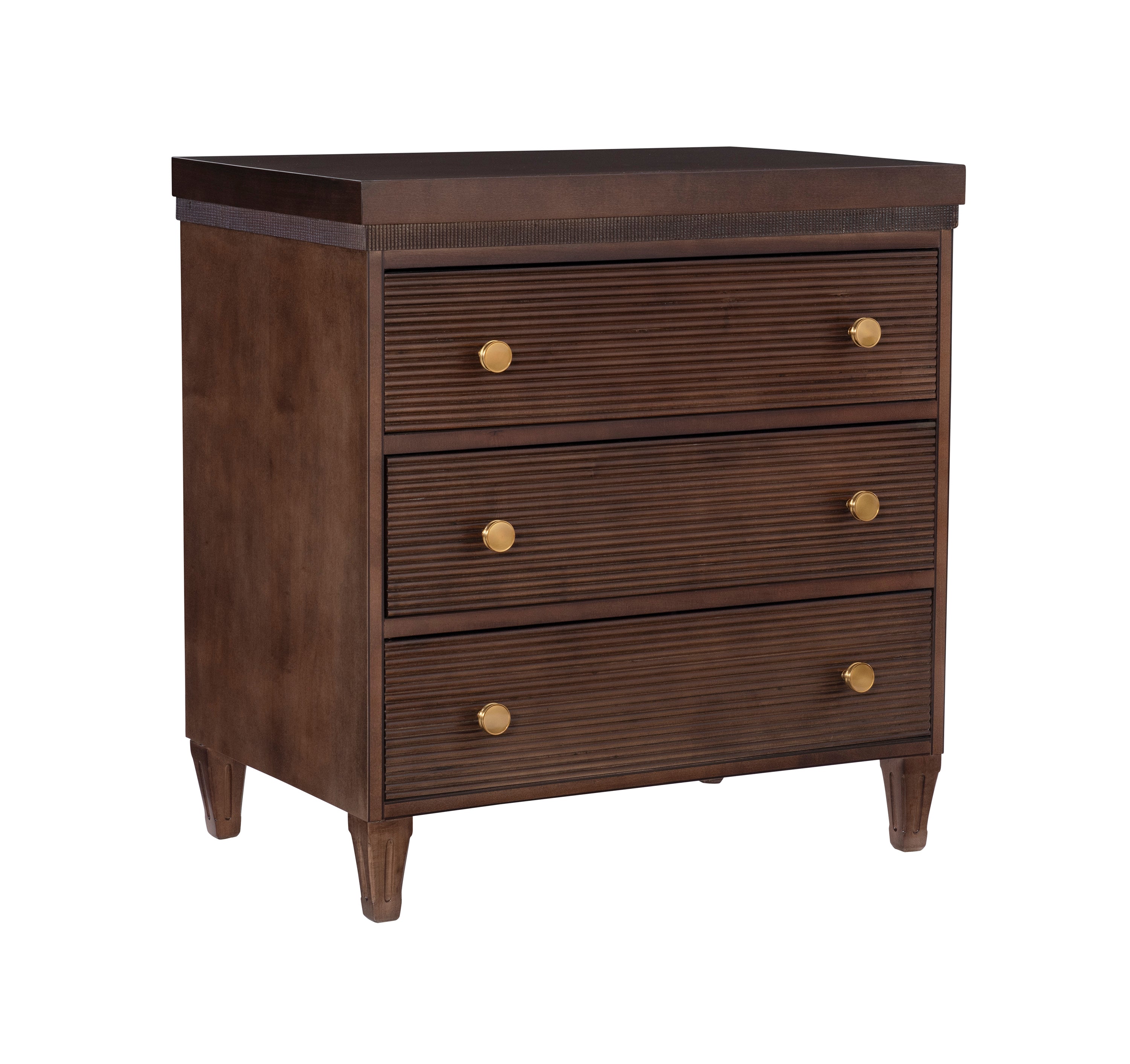 St. Claire Nightstand in Maple Veneers, Maple Solids - Hickory Chair