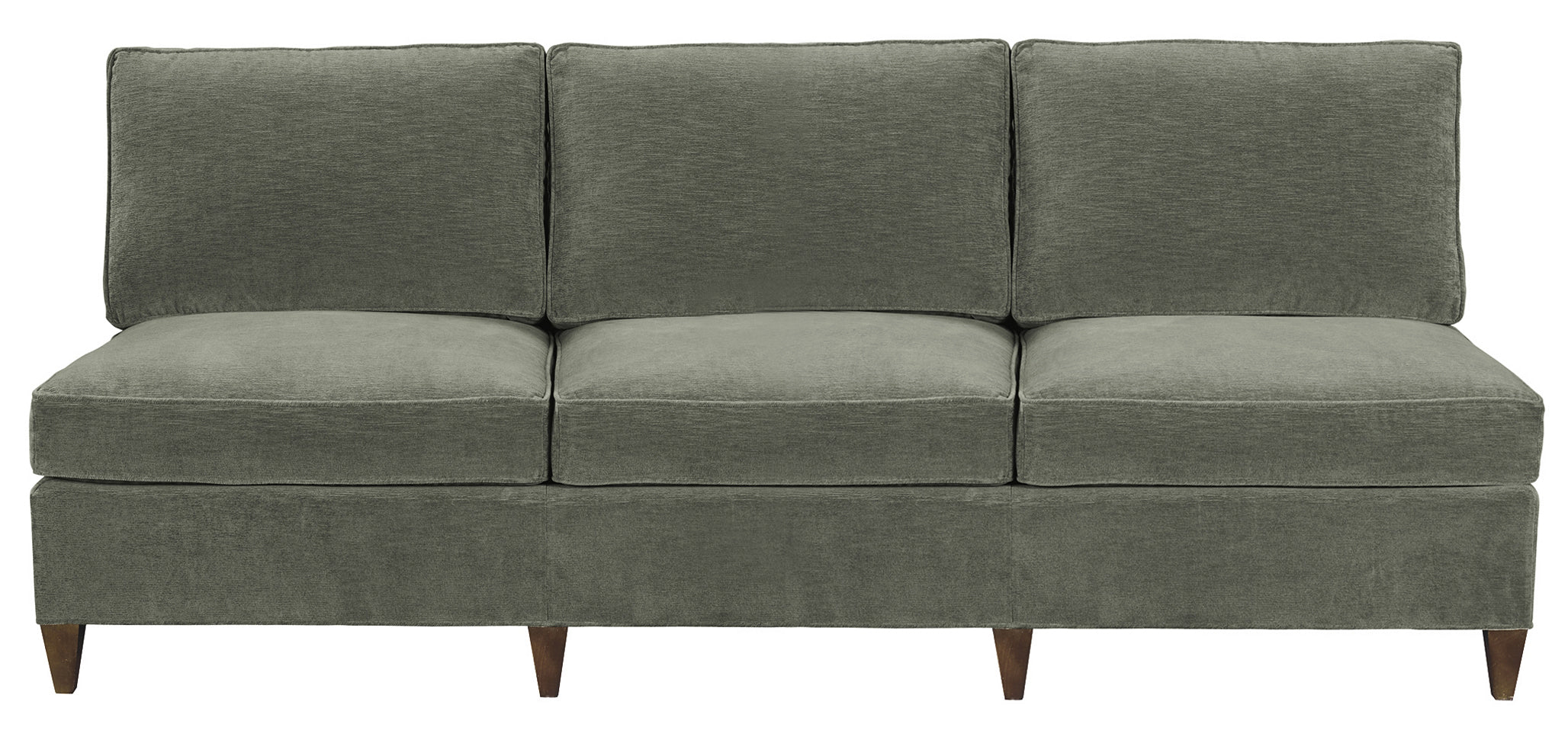 LEIGH SECTIONAL ARMLESS SOFA in Maple Solids - Hickory Chair