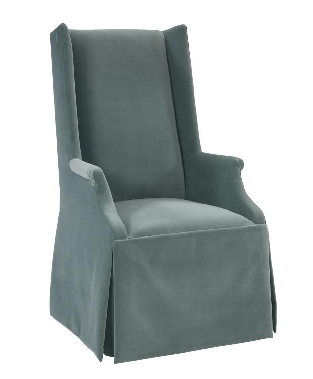 Martin Dining Arm Chair, Tight Seat, Waterfall Skirt