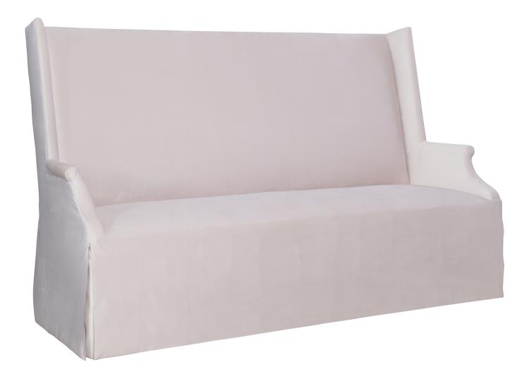 Martin Dining Arm Chair, Tight Seat, Waterfall Skirt