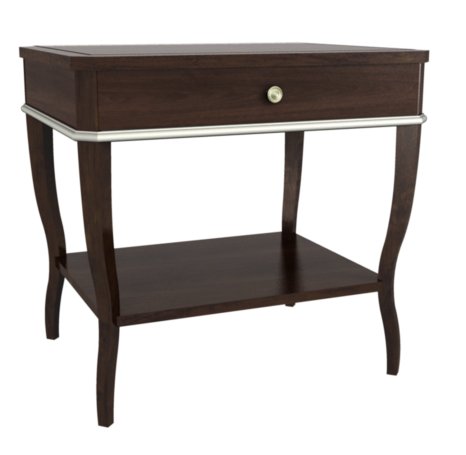 WEST PACES SIDE TABLE in Walnut Veneers, Maple Solids - Hickory Chair