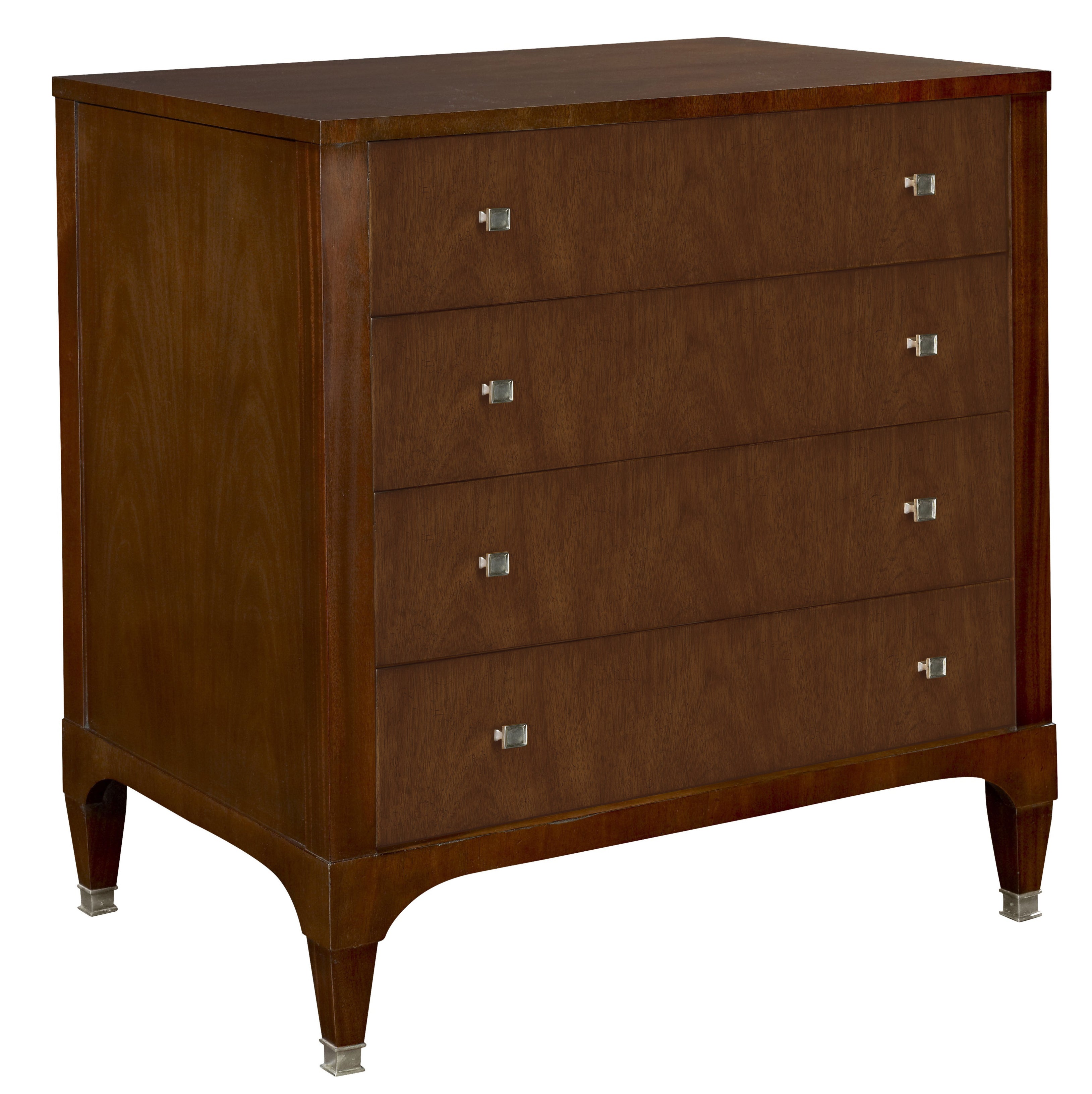 ARTISAN SMALL 4 DRAWER CHEST-MAHOGANY in Mahogany - Hickory Chair
