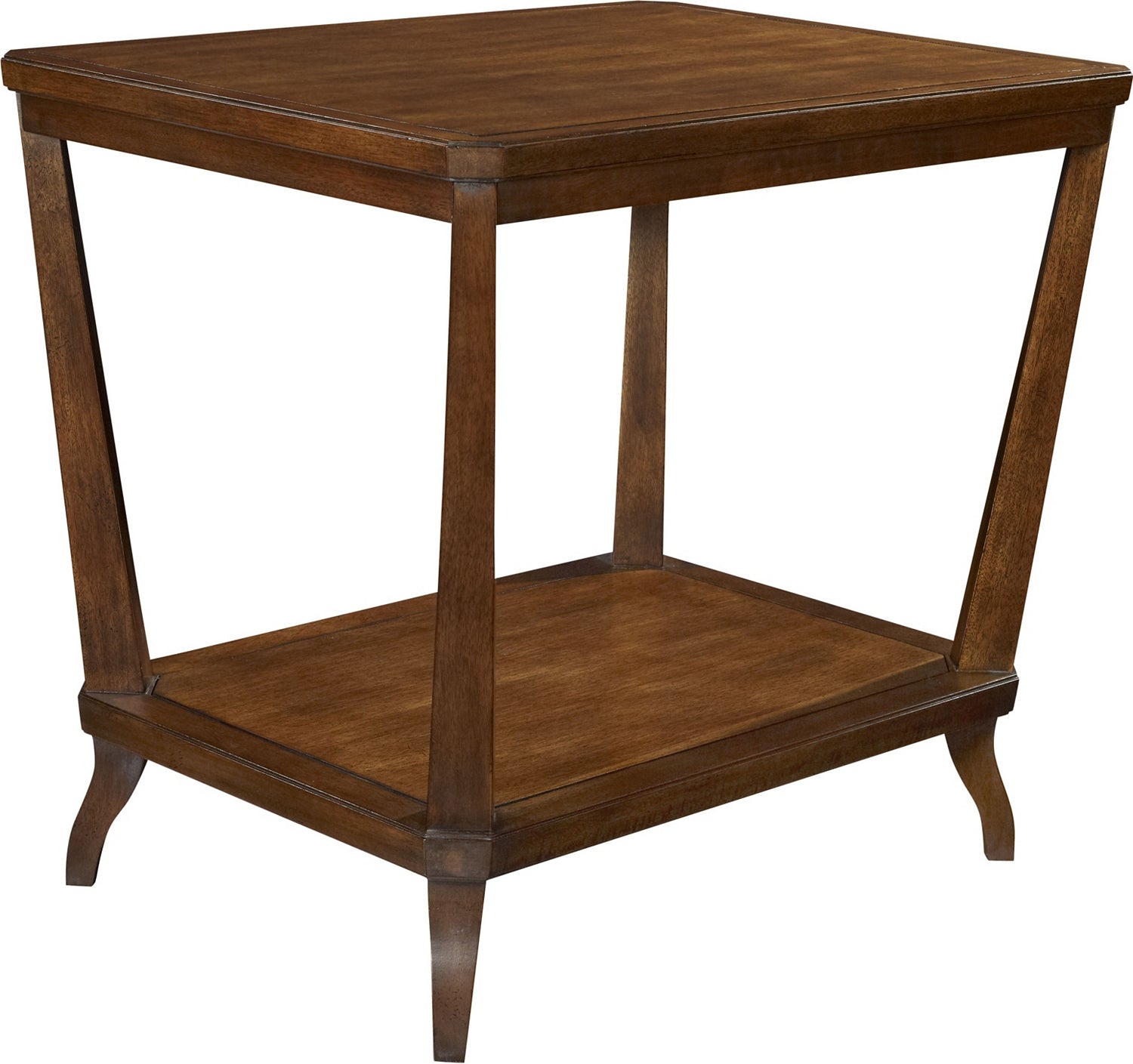 RYE RECTANGULAR SIDE TABLE-MAHOGANY in Mahogany Veneers, Mahogany Solids - Hickory Chair