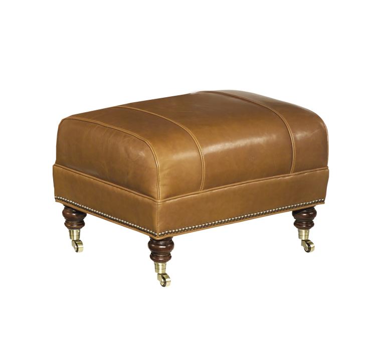 Lowell Ottoman With Casters