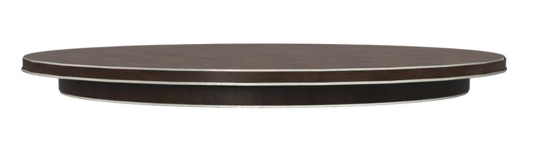 Ingold Round Expansion Top-Mahogany