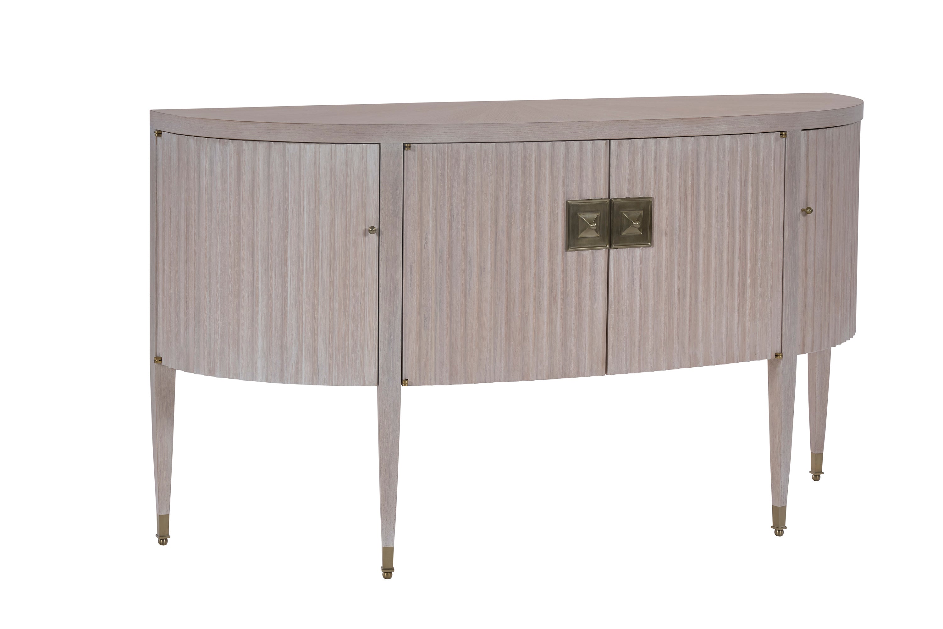 Mazzini Credenza in White Oak Veneers, White Oak Solids - Hickory Chair