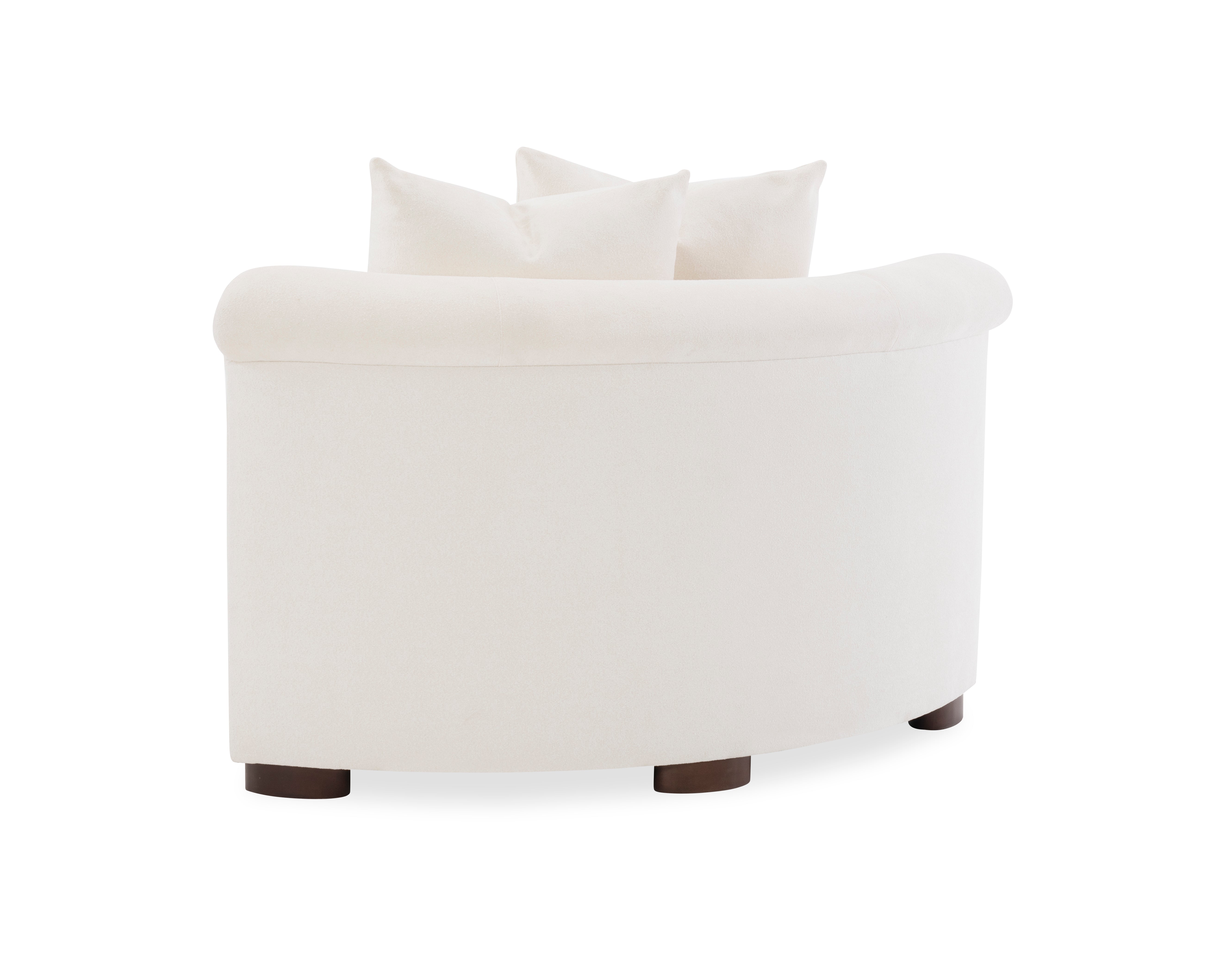 Kate Curved Corner in Resin - Hickory Chair