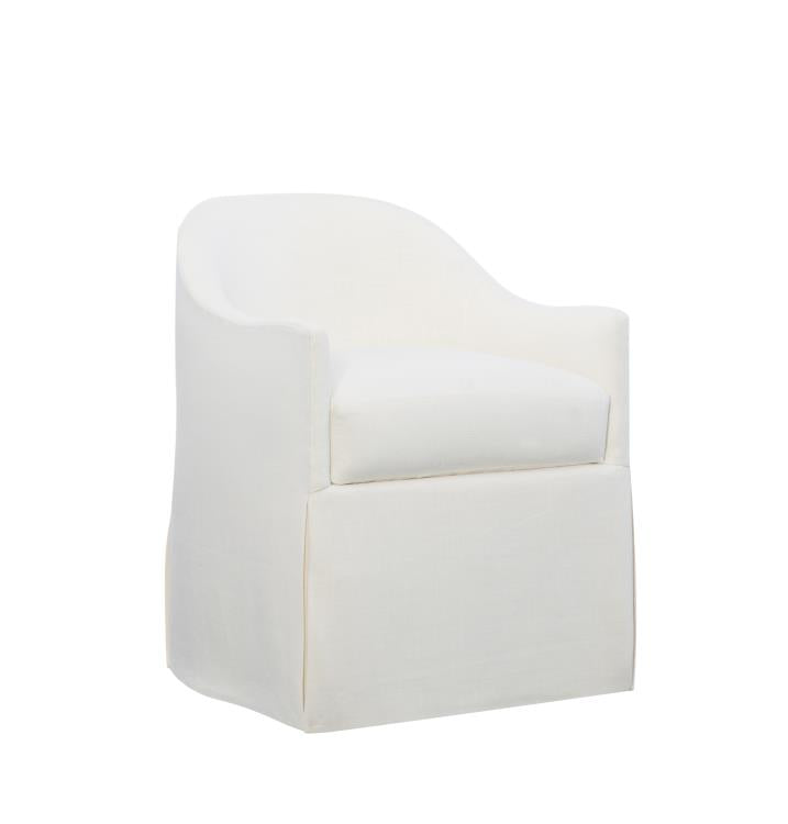 Jennifer Dining Arm Chair With Casters