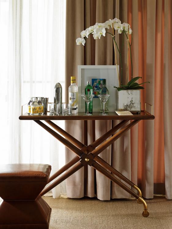 Hackney Bar Cart